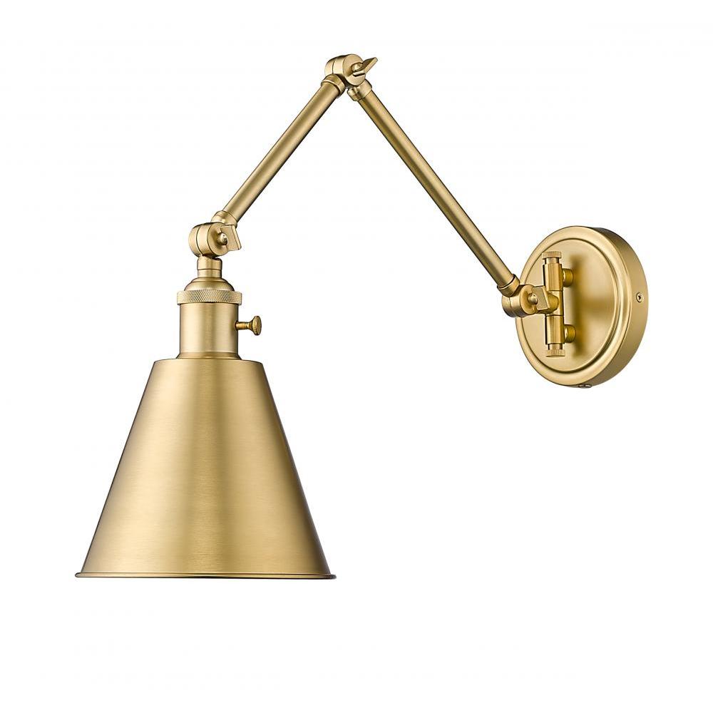 1 Light Wall Sconce-Modern Gold