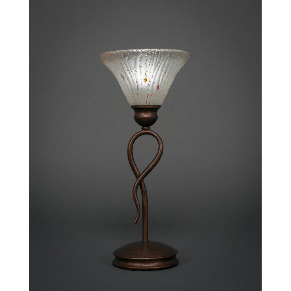 Toltec Company LEAF 35-BRZ-751 Lamp Art Glass - Bronze