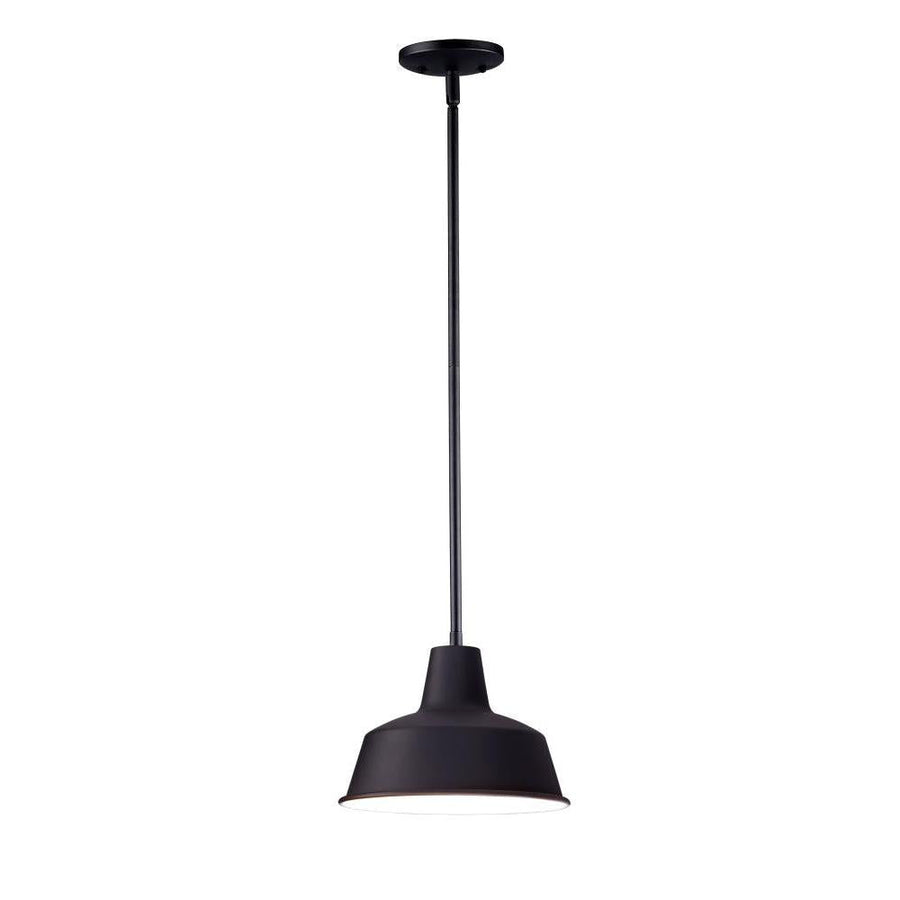 Maxim Lighting 35017BK Outdoor 10 Inch Pendant – Black