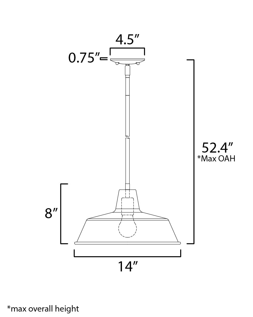 Pier M-Outdoor Pendant