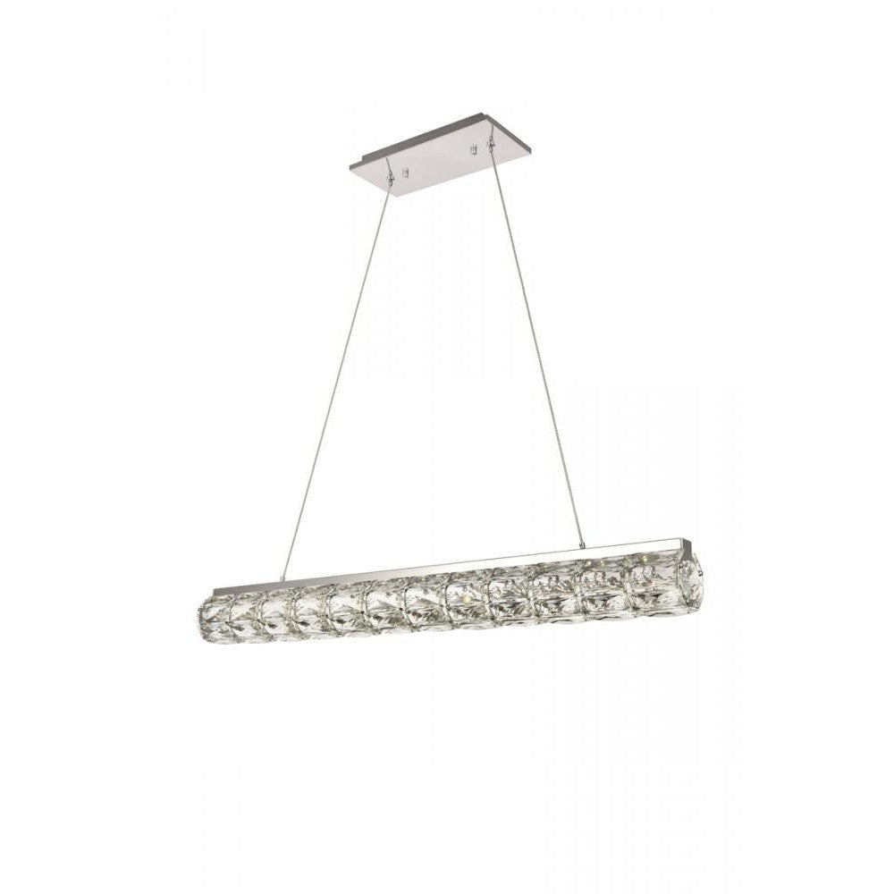 Elegant Lighting VALETTA 3501D36C Chandelier Contemporary - Chrome