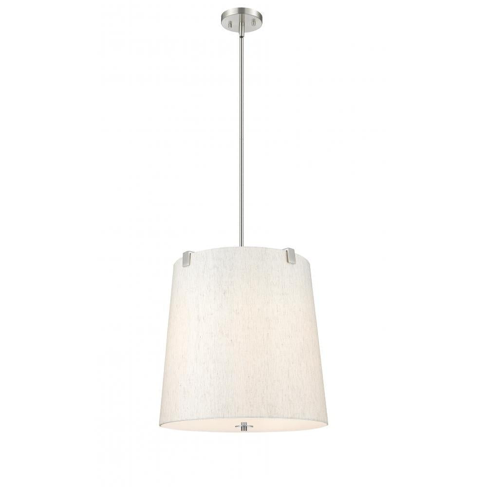 5 Light Pendant-Cream