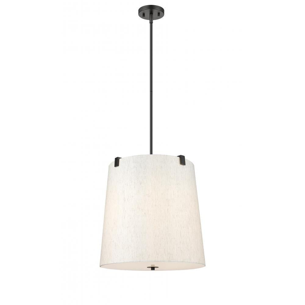 5 Light Pendant-Cream
