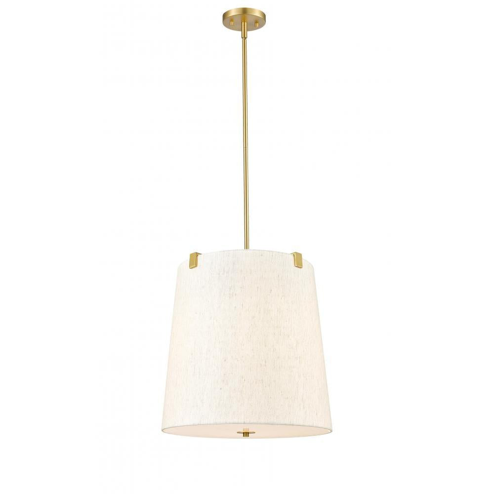 5 Light Pendant-Cream