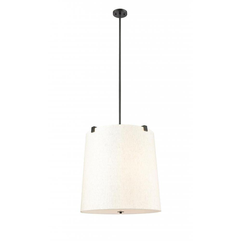6 Light Pendant-Cream