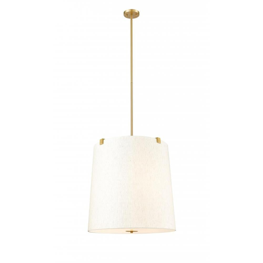 6 Light Pendant-Cream