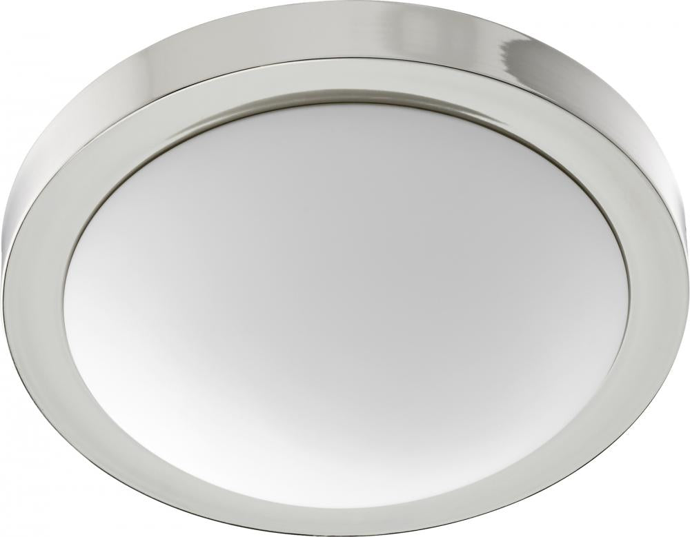 Quorum Lighting 3505-13-62 Flush Mount Contemporary - Polished Nickel