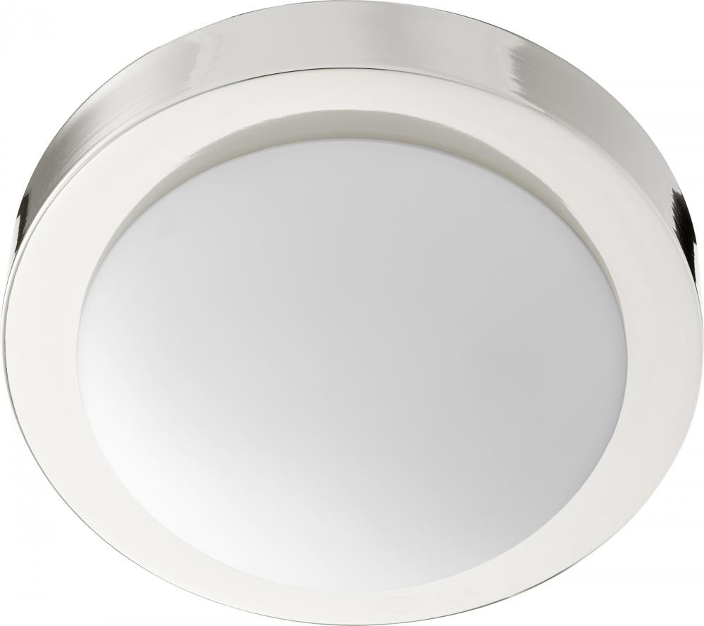 Quorum Lighting 3505-9-62 Flush Mount Contemporary - Polished Nickel