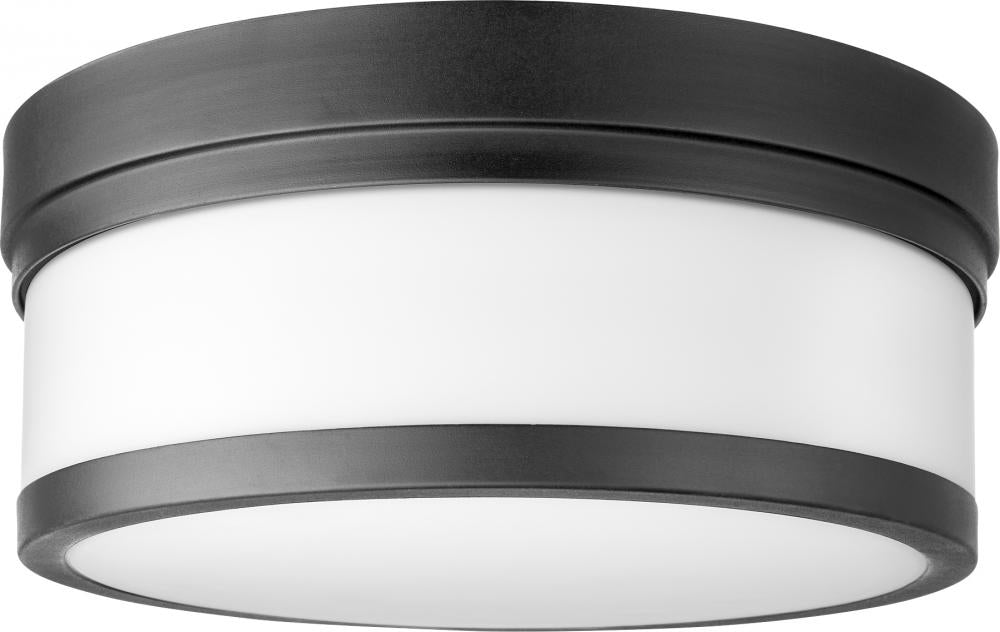 Quorum Lighting CELESTE 3509-12-69 Flush Mount Contemporary - Textured Black