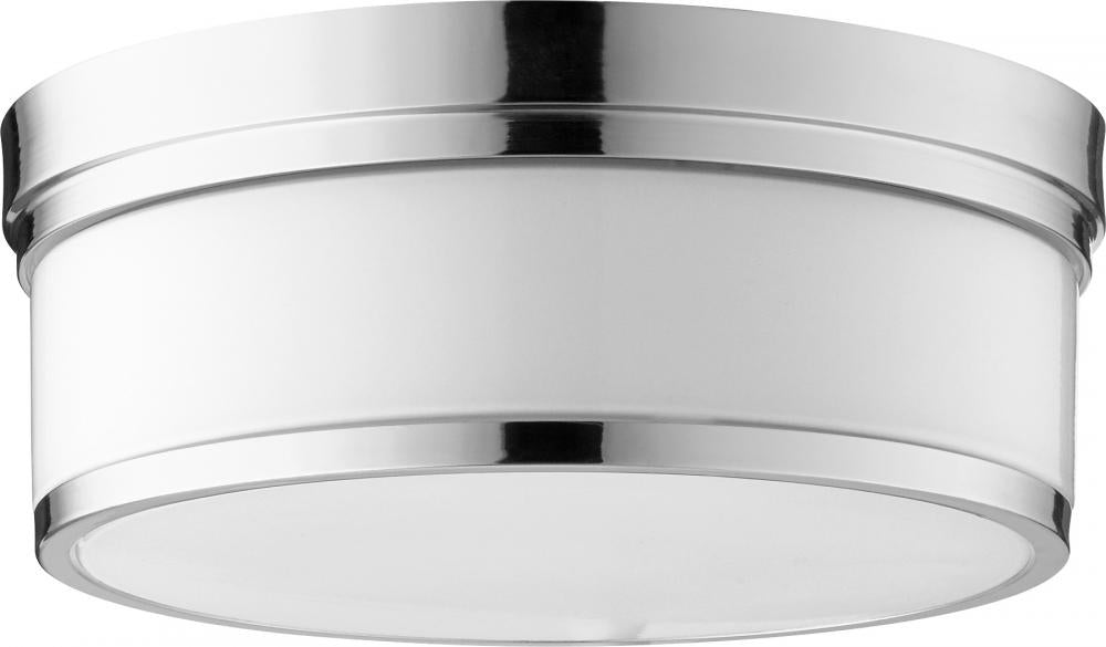 Quorum Lighting CELESTE 3509-14-62 Flush Mount Transitional - Polished Nickel