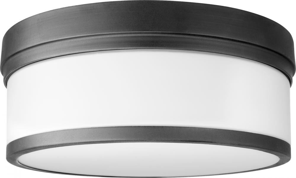 Quorum Lighting CELESTE 3509-14-69 Flush Mount Transitional - Textured Black