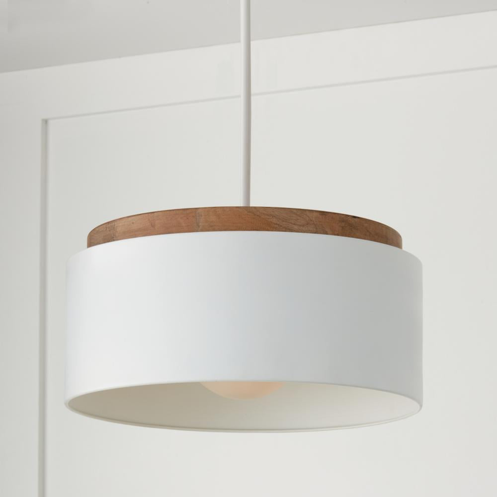 Capital Lighting LIAM 350912LT Pendant Modern - Light Wood And White