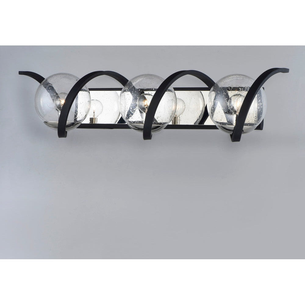 Maxim Lighting CURLICUE 35106CDBKPN Bathroom Fixture Bohemian - Black