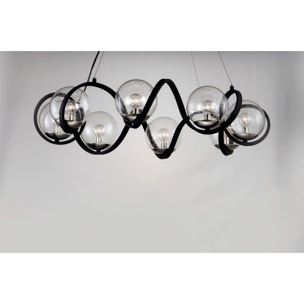 Maxim Lighting CURLICUE 35108CDBKPN Pendant Bohemian - Black