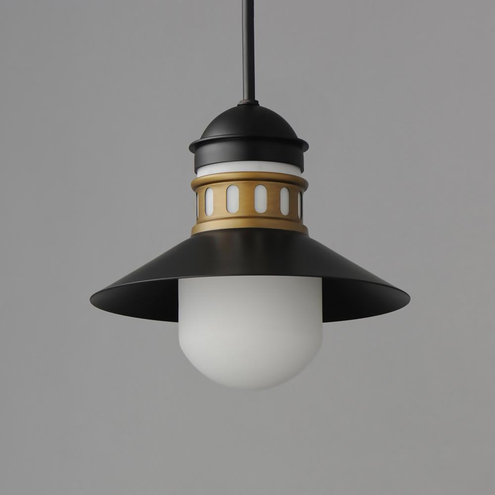 Maxim Lighting ADMIRALTY 35121SWBKAB Pendant - Antique Brass