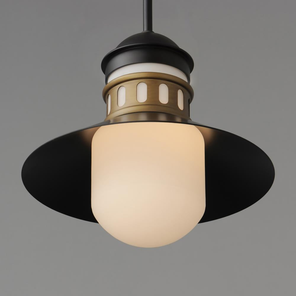 Maxim Lighting ADMIRALTY 35121SWBKAB Pendant - Antique Brass