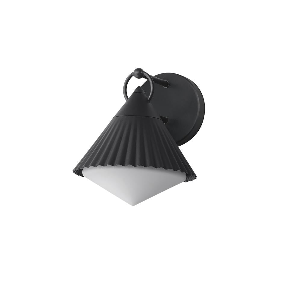 Maxim Lighting ODETTE 35132WTBK Sconce - Black