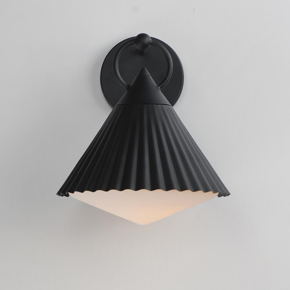 Maxim Lighting ODETTE 35134WTBK Sconce - Black