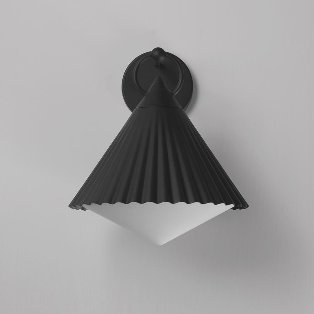 Maxim Lighting ODETTE 35136WTBK Sconce - Black