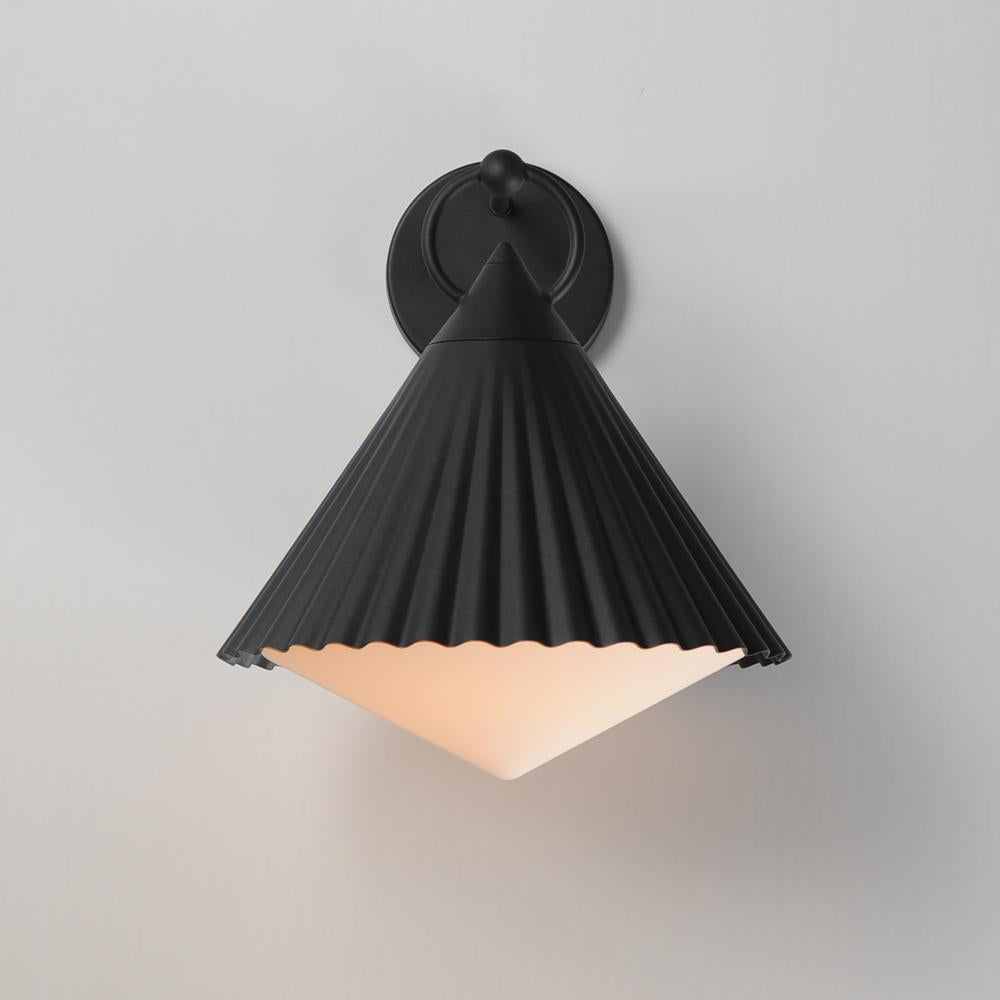 Maxim Lighting ODETTE 35136WTBK Sconce - Black