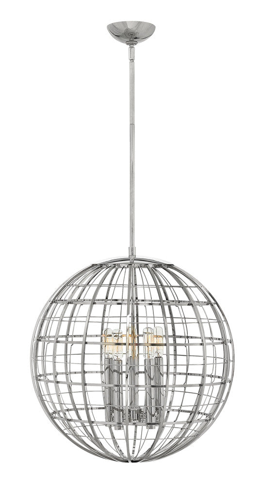 Hinkley Lighting TERRA 3515PN Chandelier Traditional - Nickel