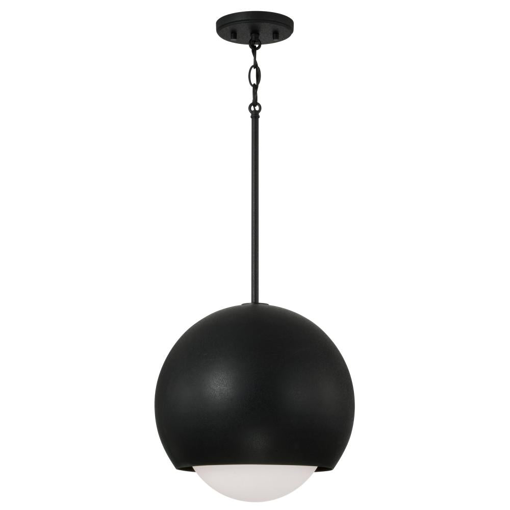 Capital Lighting DOLBY 351611BI Pendant Contemporary - Black Iron