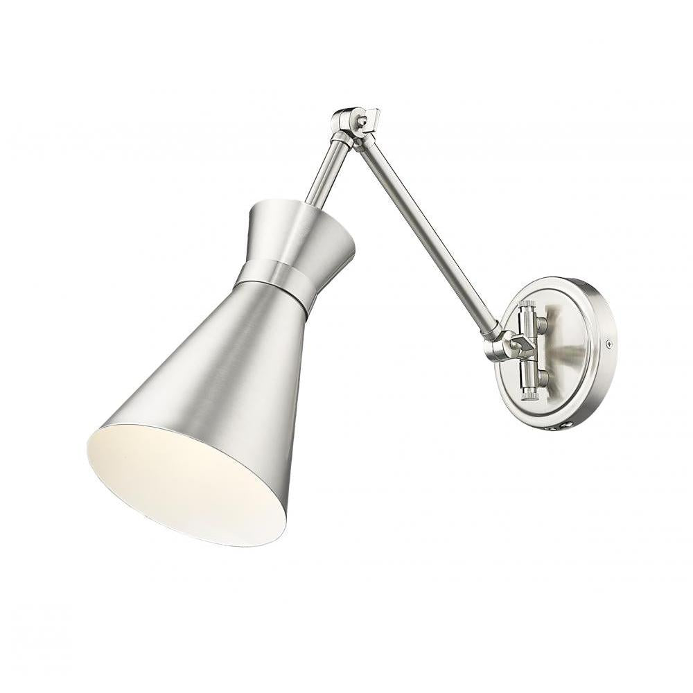 1 Light Wall Sconce-Brushed Nickel