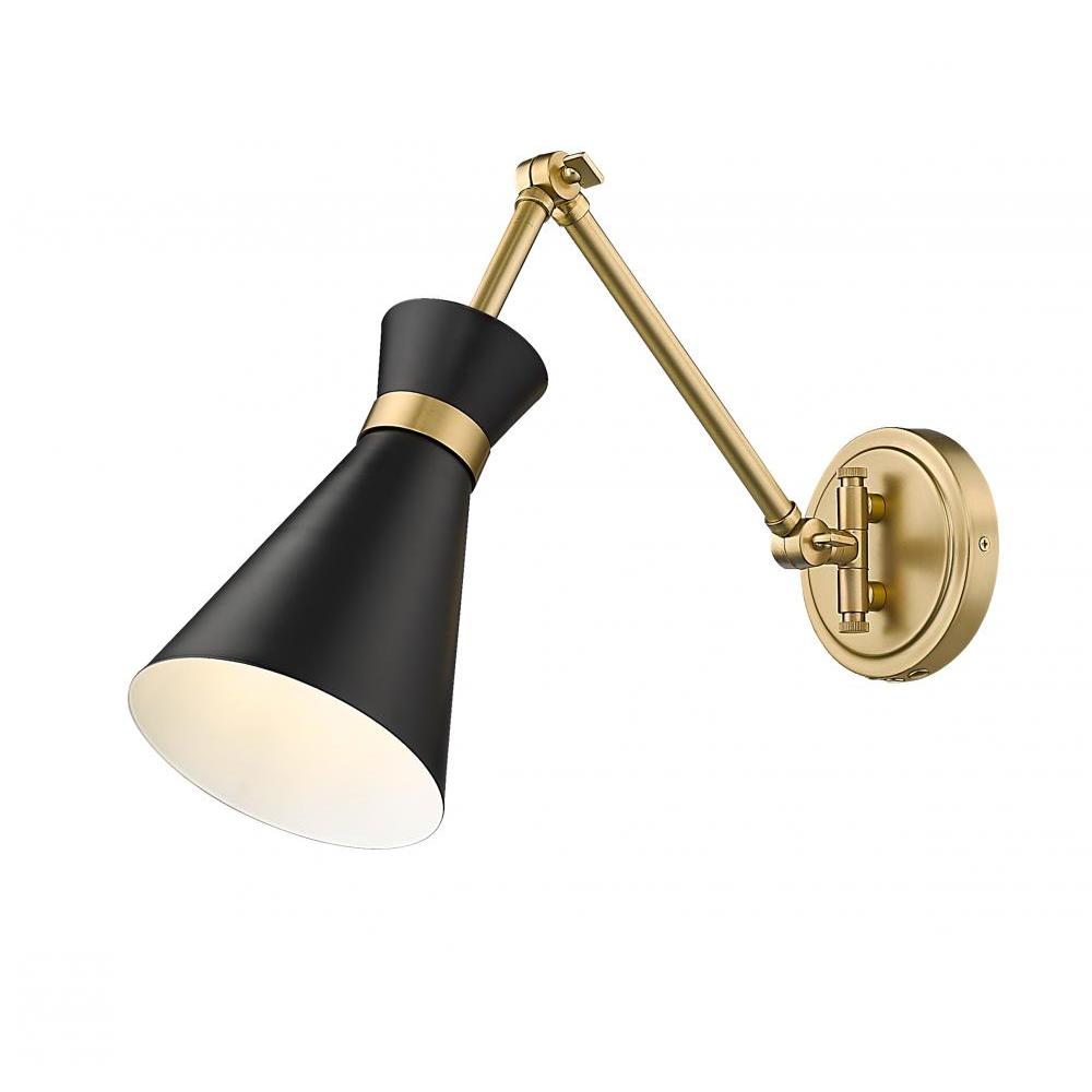 1 Light Wall Sconce-Modern Gold