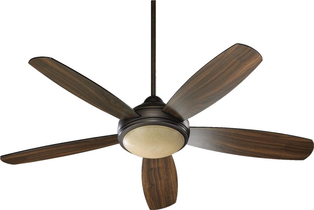 Quorum Lighting COLTON 36525-986 Fan Contemporary - Oiled Bronze