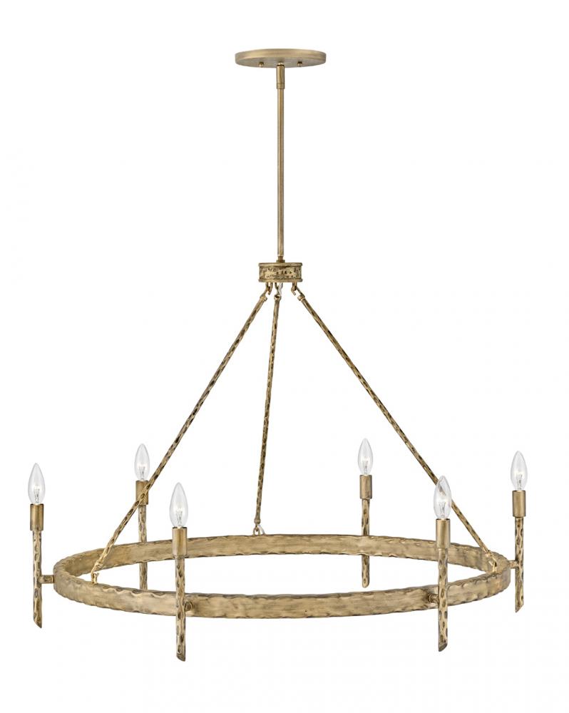 Hinkley Lighting TRESS 3678CPG Chandelier Transitional - Champagne Gold