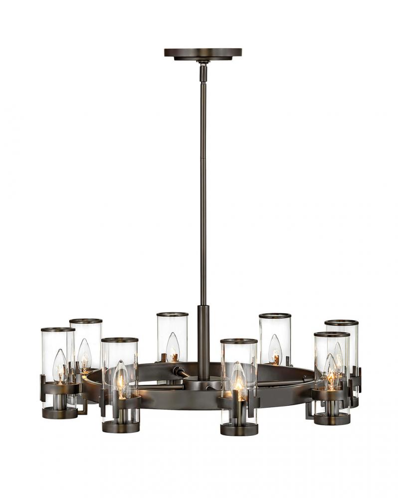 Hinkley Lighting REEVE 38106BX Chandelier Traditional - Black Oxide