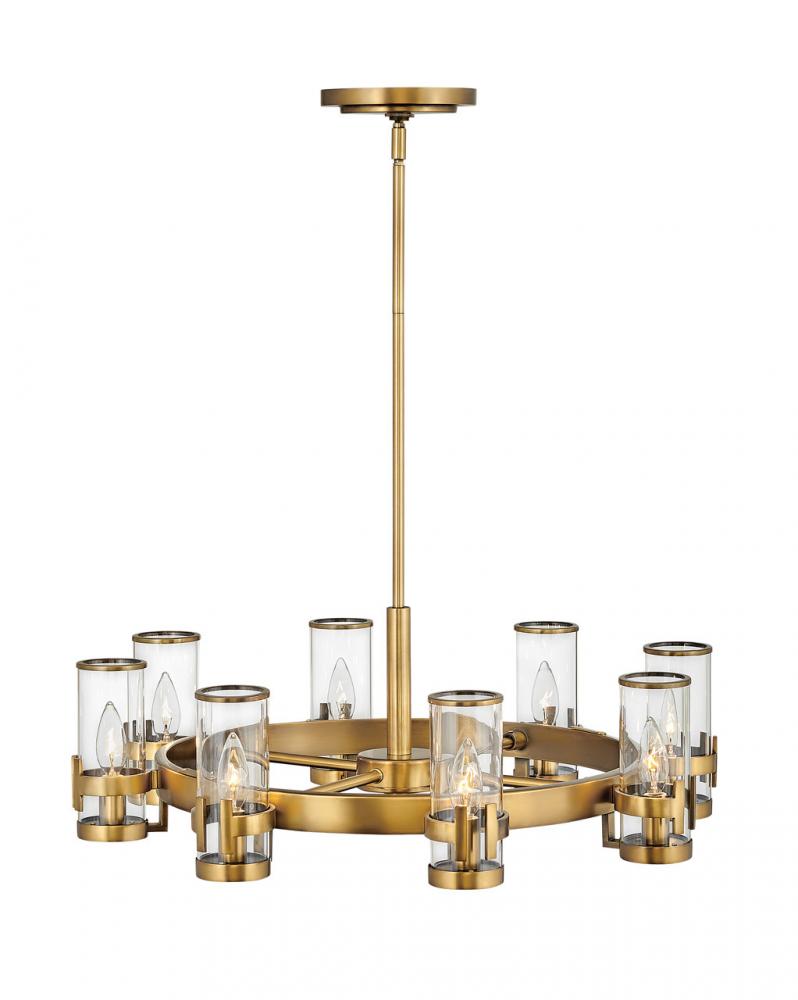 Hinkley Lighting REEVE 38106HB Chandelier Traditional - Heritage Brass