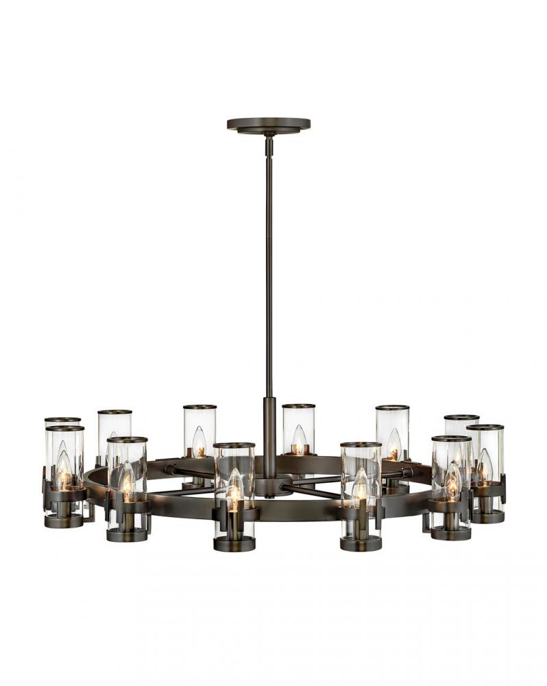 Hinkley Lighting REEVE 38109BX Chandelier Traditional - Black Oxide