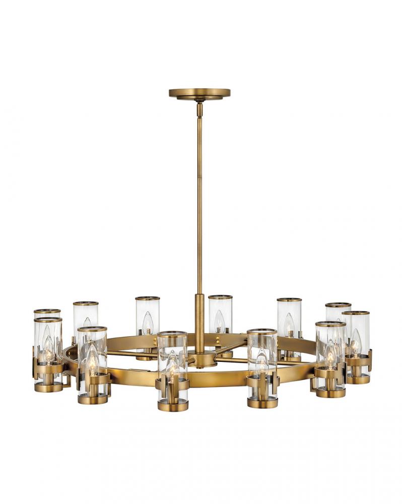 Hinkley Lighting REEVE 38109HB Chandelier Traditional - Heritage Brass