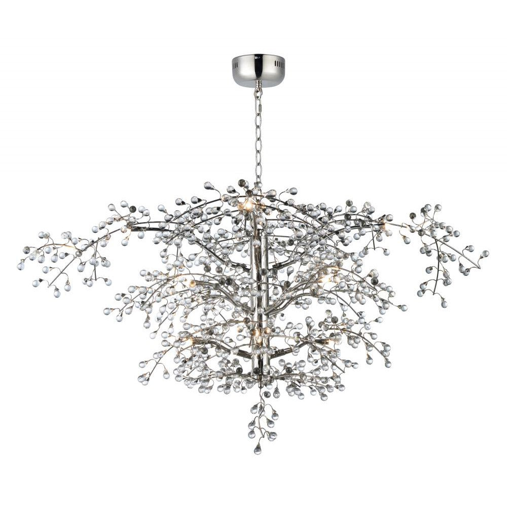 Maxim Lighting CLUSTER 38506CLPN Chandelier Contemporary - Nickel