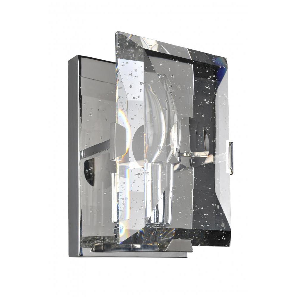 Giada 5 Inch Wall Sconce – Stainless Steel – 390420SL