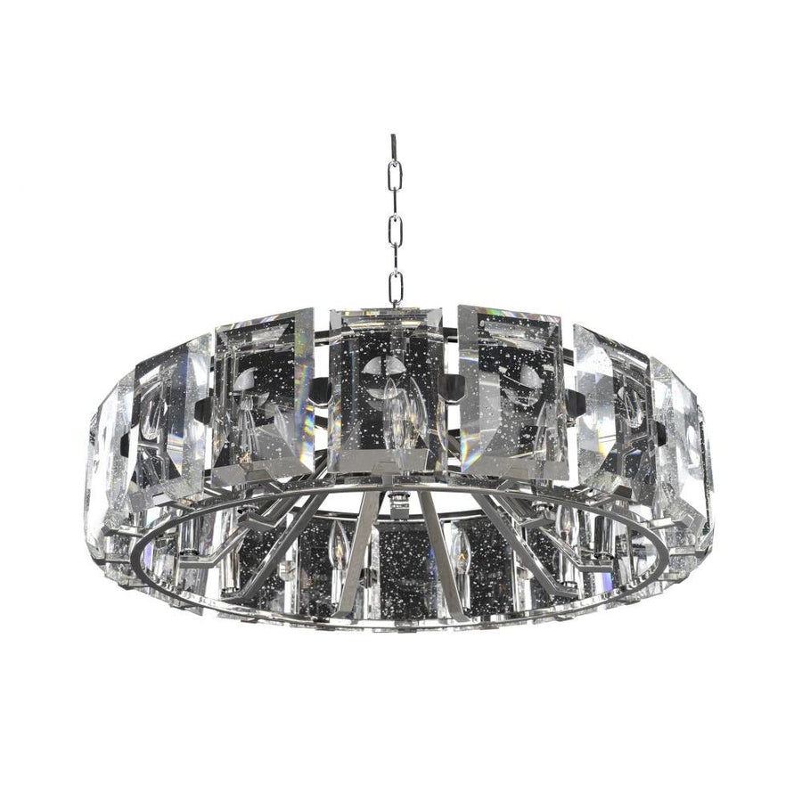 Giada 30 Inch Pendant – Stainless Steel – 390454SL