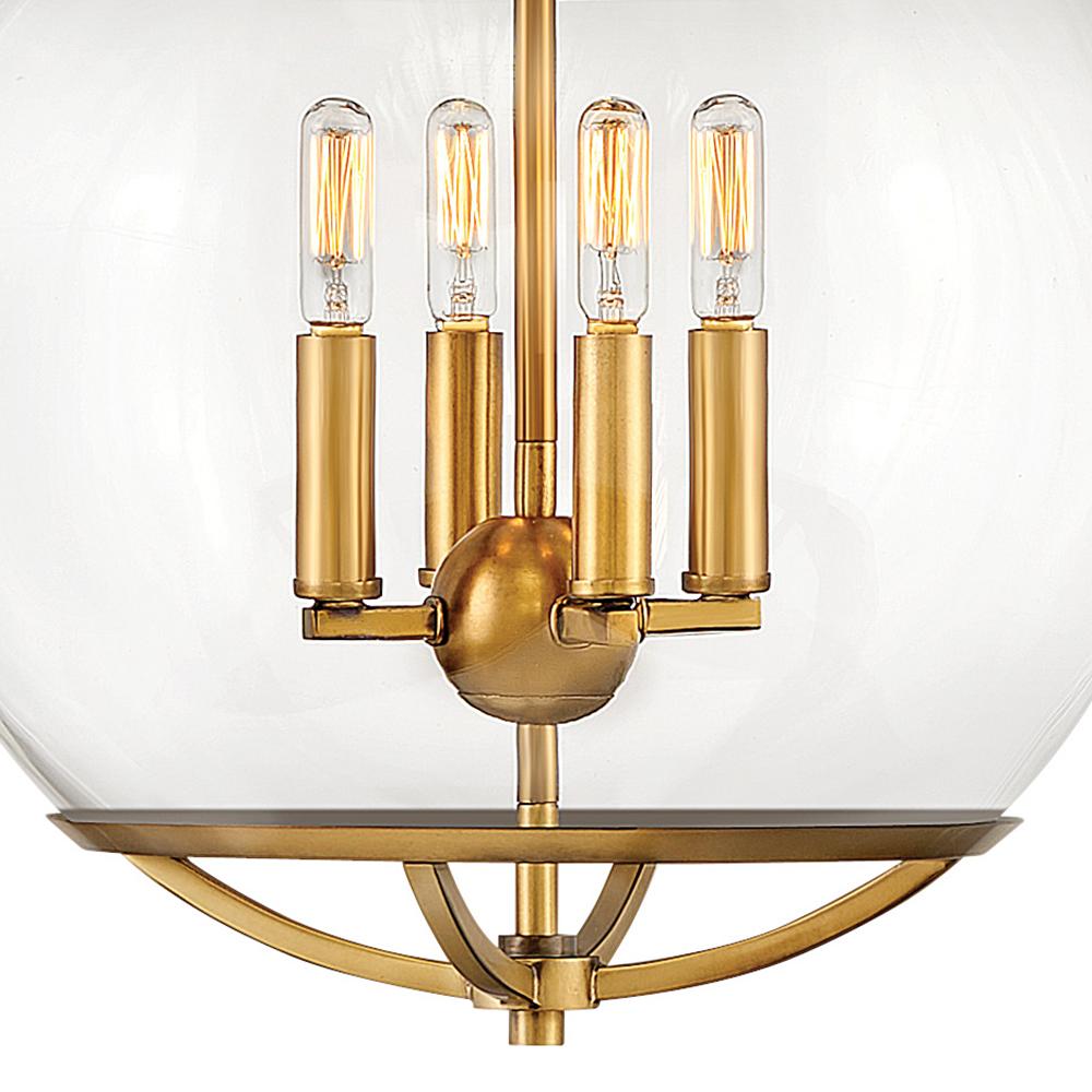 Hinkley Lighting CALVIN 3934HB Pendant Mid Century Modern - Heritage Brass