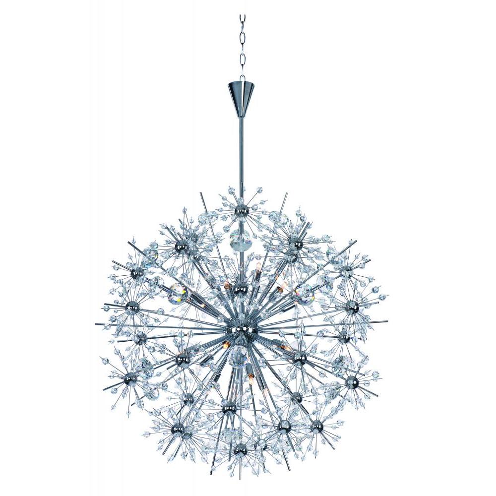 Starfire 32 Inch 18 Light Pendant – Polished Chrome