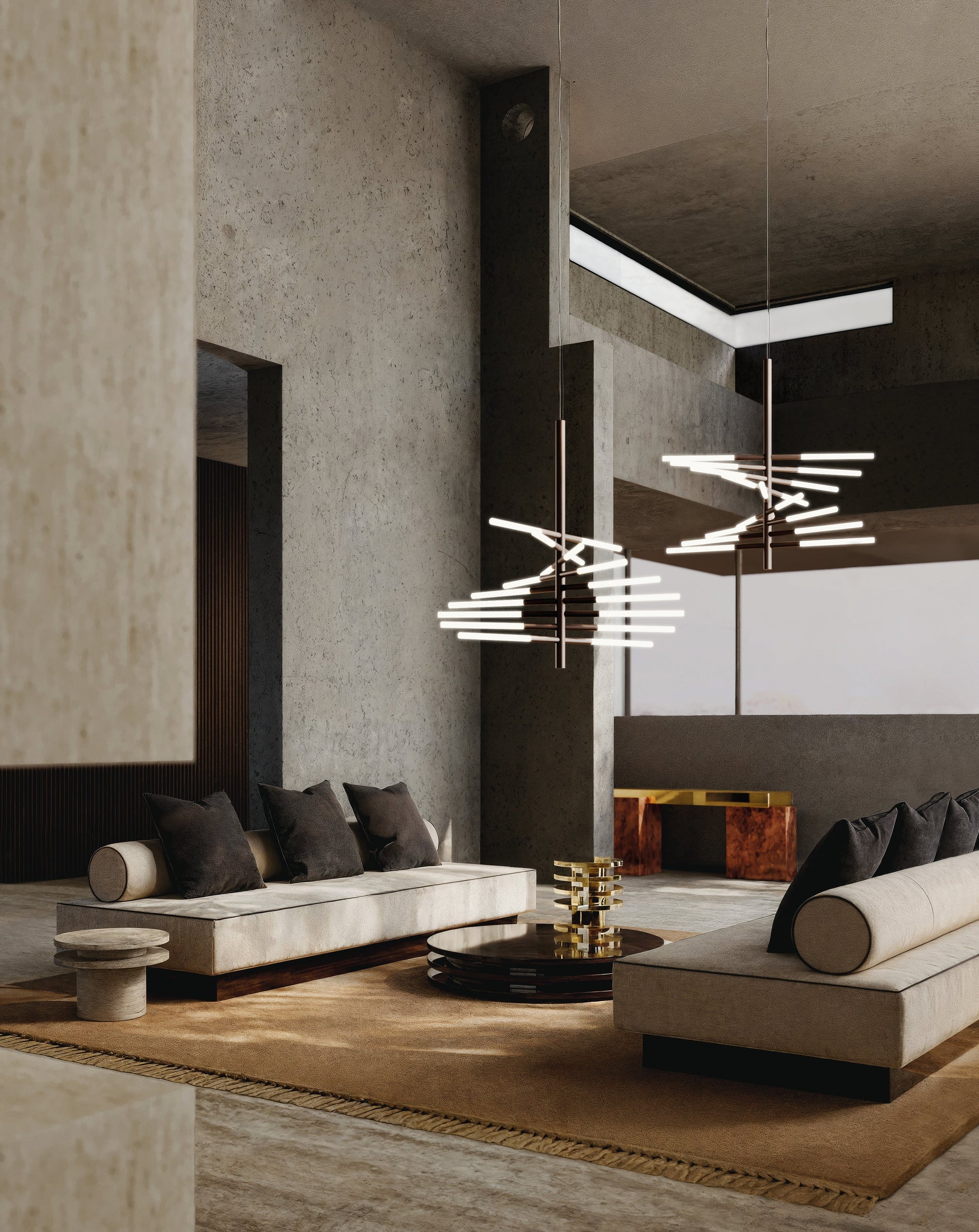Bianca 46.4 Inch Light Fixture | Contardi Lighting