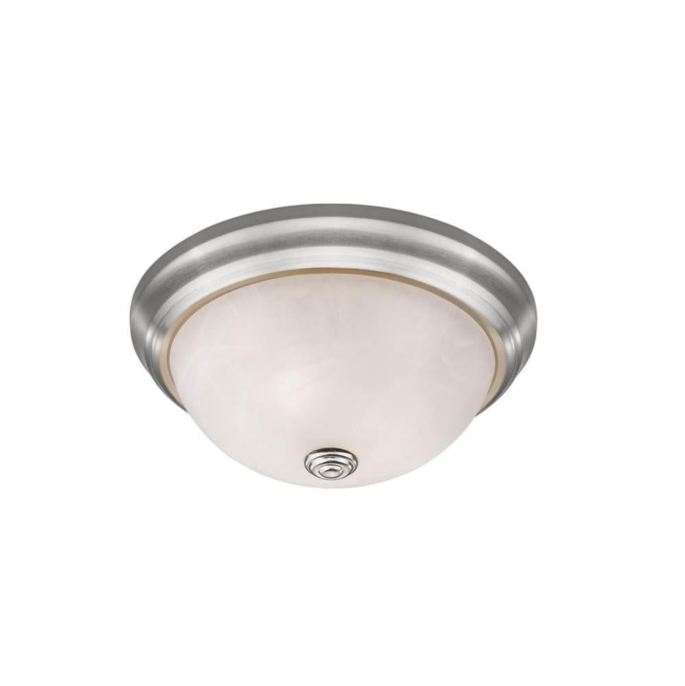 Z-Lite Lighting NICKEL TONES 4001F11-AL-BN Flush Mount - Nickel