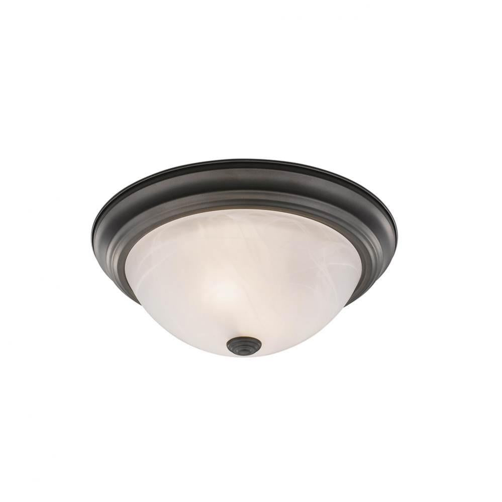 Z-Lite Lighting BROWN 4001F11-AL-BRZ Flush Mount - Bronze