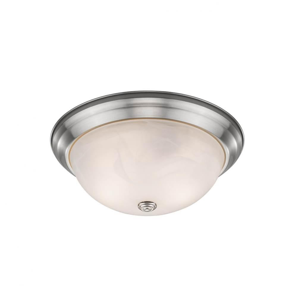 Z-Lite Lighting NICKEL TONES 4001F13-AL-BN Flush Mount - Nickel