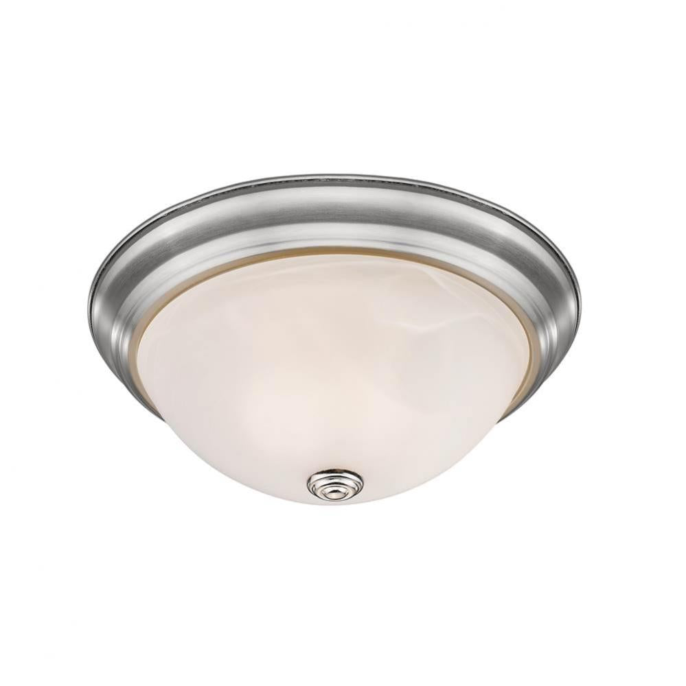 Z-Lite Lighting NICKEL TONES 4001F15-AL-BN Flush Mount - Nickel