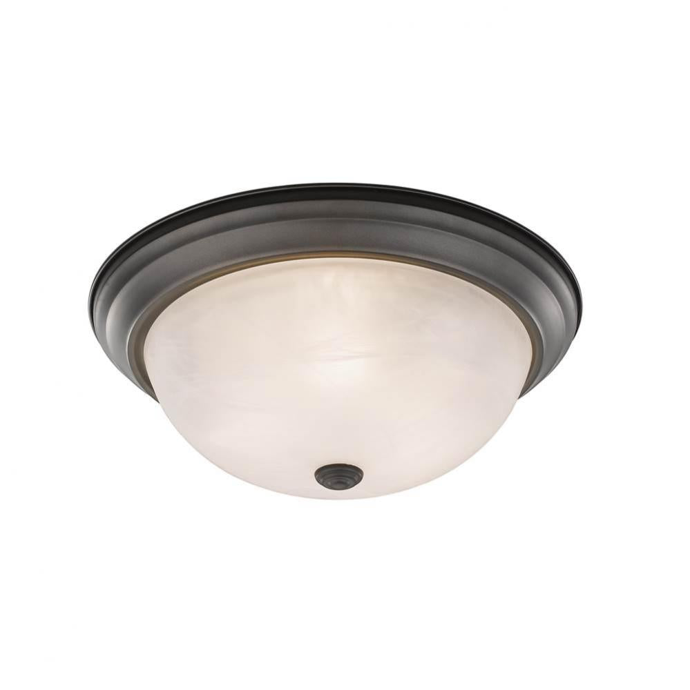 Z-Lite Lighting BROWN 4001F15-AL-BRZ Flush Mount - Bronze