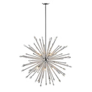 12 Light Chandelier-Clear