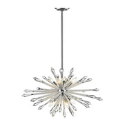 8 Light Chandelier-Clear