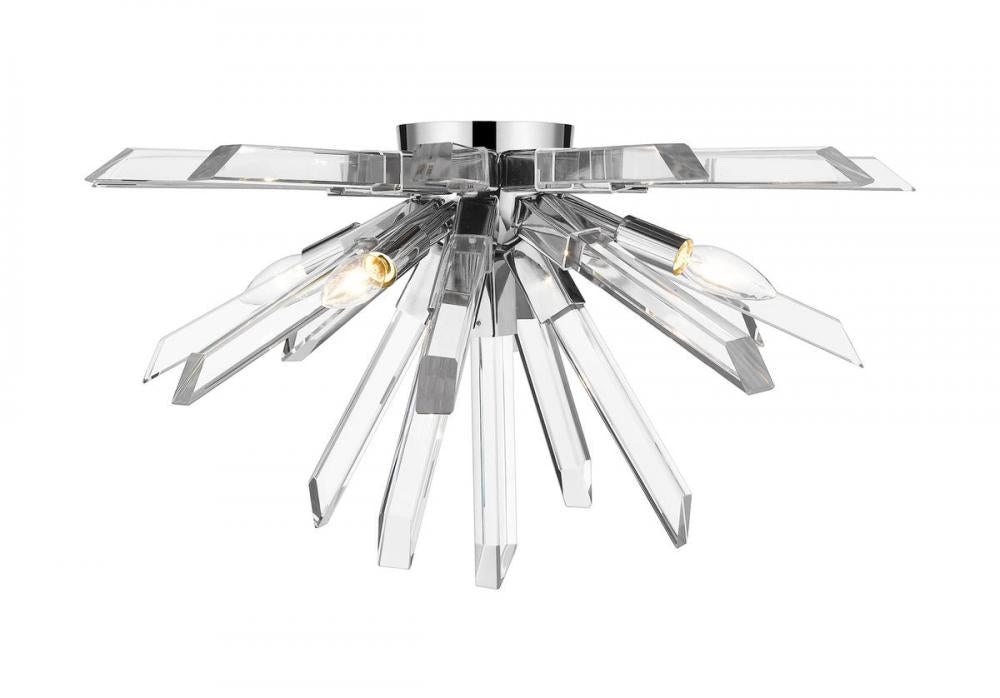 Z-Lite Lighting 4003-F-CH Flush Mount Modern - Chrome