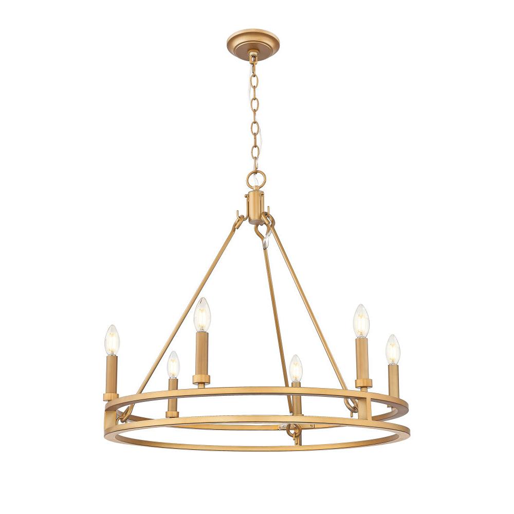 6 Light Chandelier