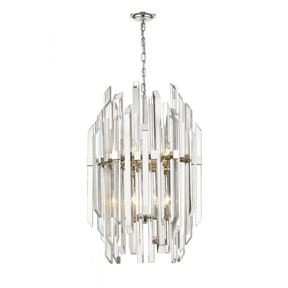 Z-Lite Lighting 4006-12PN Chandelier Contemporary - Nickel